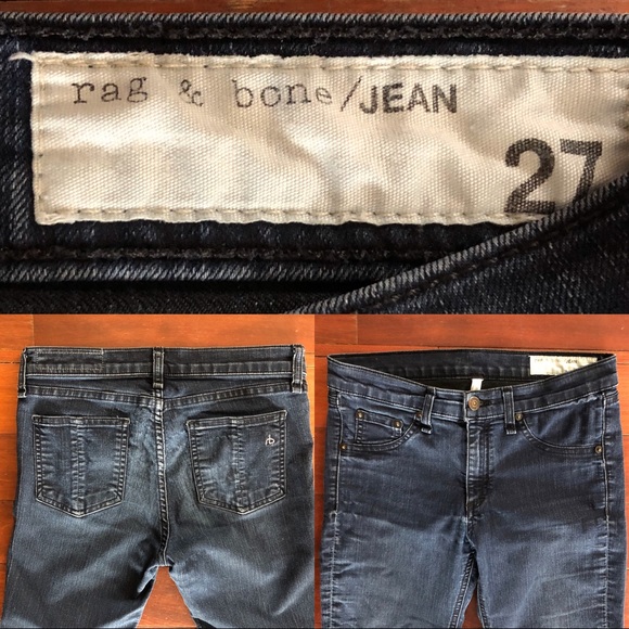 Rag & Bone The Legging Midnight Skinny Jeans - Picture 6 of 8